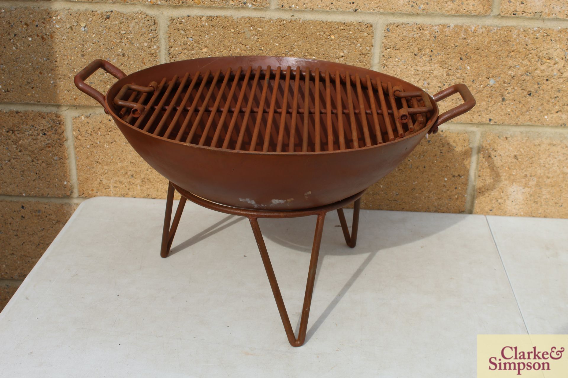 Firepit/BBQ (550mm). *