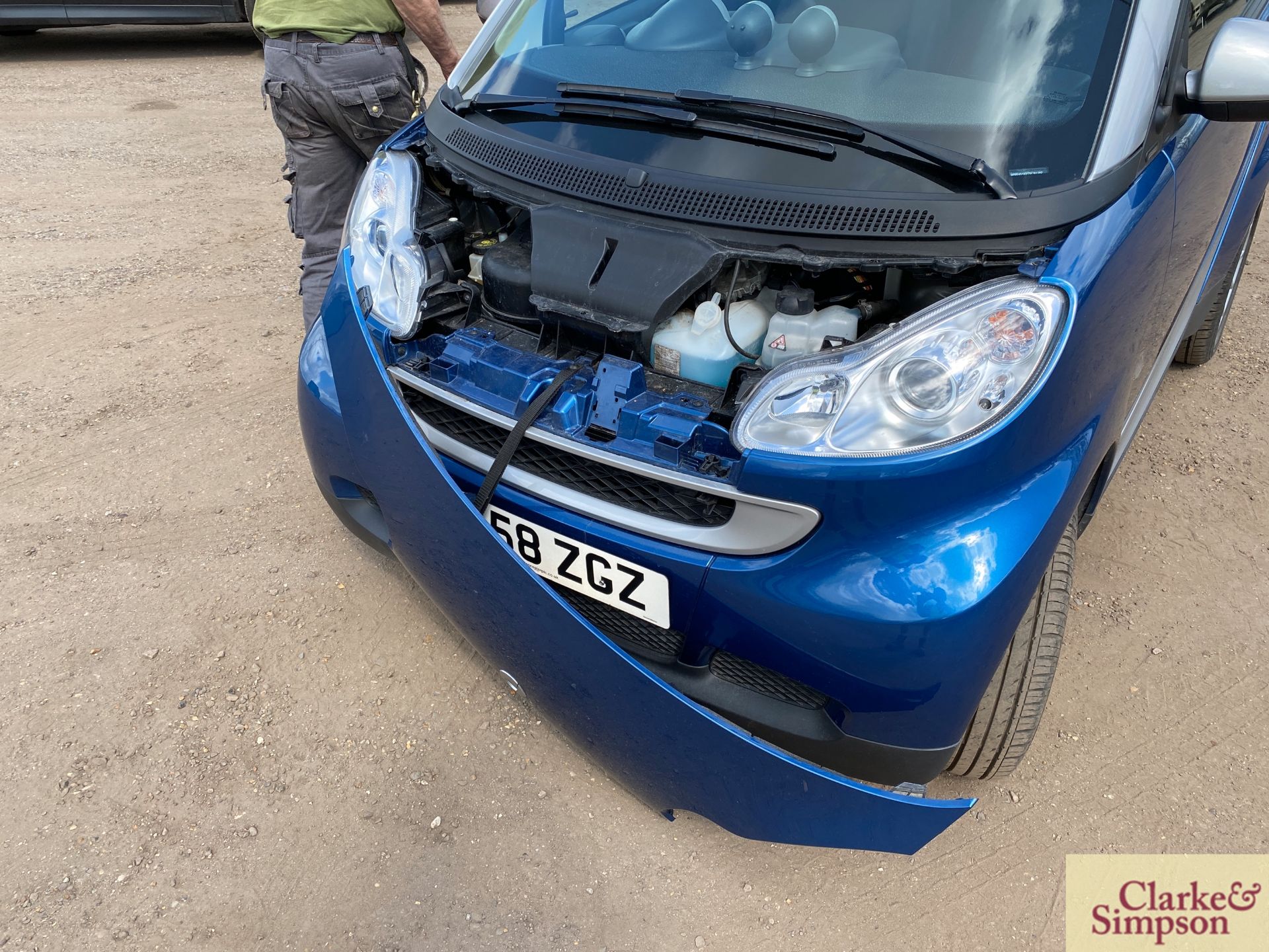 Smart Passion ForTwo. Registration AY58 ZGZ. Date of first registration 09/2008. 4,800 miles. MOT - Image 47 of 57