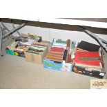 Four boxes of various books