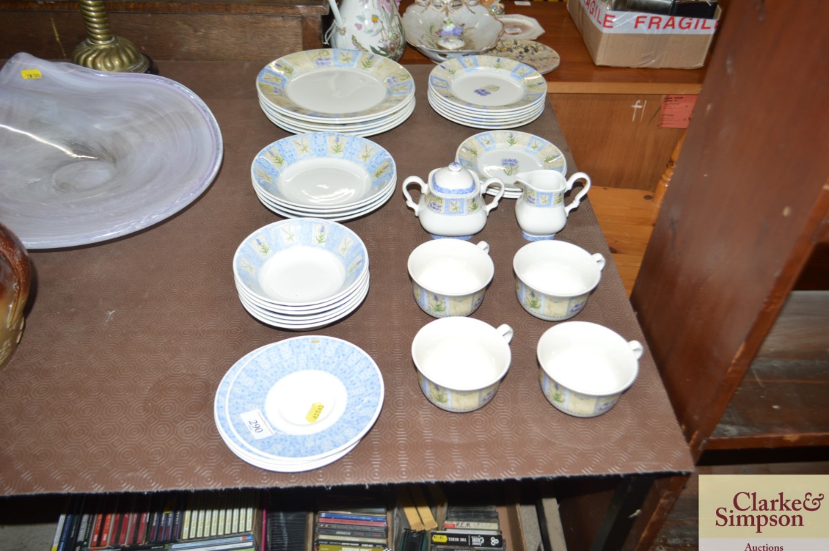A quantity of Churchill pottery teaware