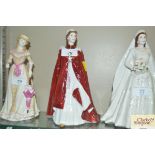 A Royal Worcester figurine in celebration of the Q