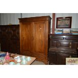 A 19th Century oak armoire AF