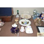 A small quantity of Poole pottery items; a Royal D