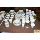 A quantity of various teaware to include Royal Dou