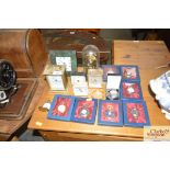 A quantity of modern pocket watches; anniversary c