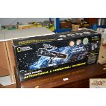 A National Geographic telescope in original box