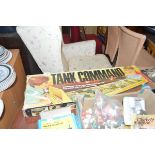 A Tank Command child's game with original box