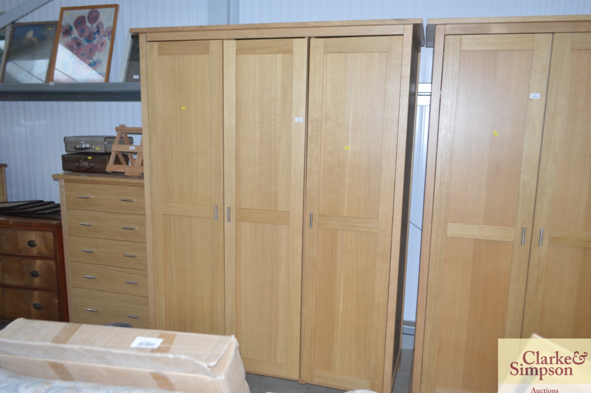 A G plan triple wardrobe