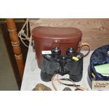 A pair of Carl Zeiss 10 x 50 binoculars in fitted