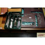 A boxed as new set of Linda Barker cutlery; and a