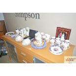 A large quantity of mostly commemorative china