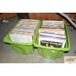 Two boxes of various LPs