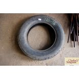 A vintage unusual size tyre 175/16