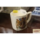 A 1953 Coronation mug