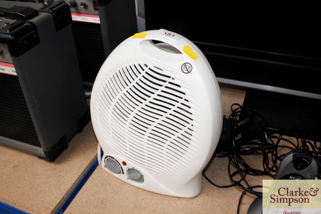 A fan heater