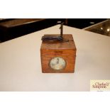 A pigeon racing clock