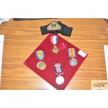 Four WW1 medals to William Wilcock 5440 Northumberland Fusiliers, including Bravery In The Field med