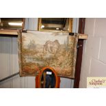 A Brussel tapestry style wall hanging