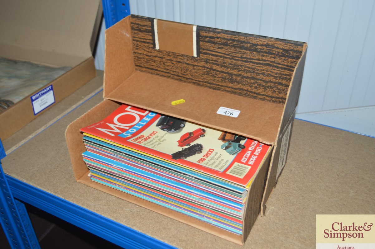 A quantity of model collector magazines