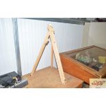 An artist easel