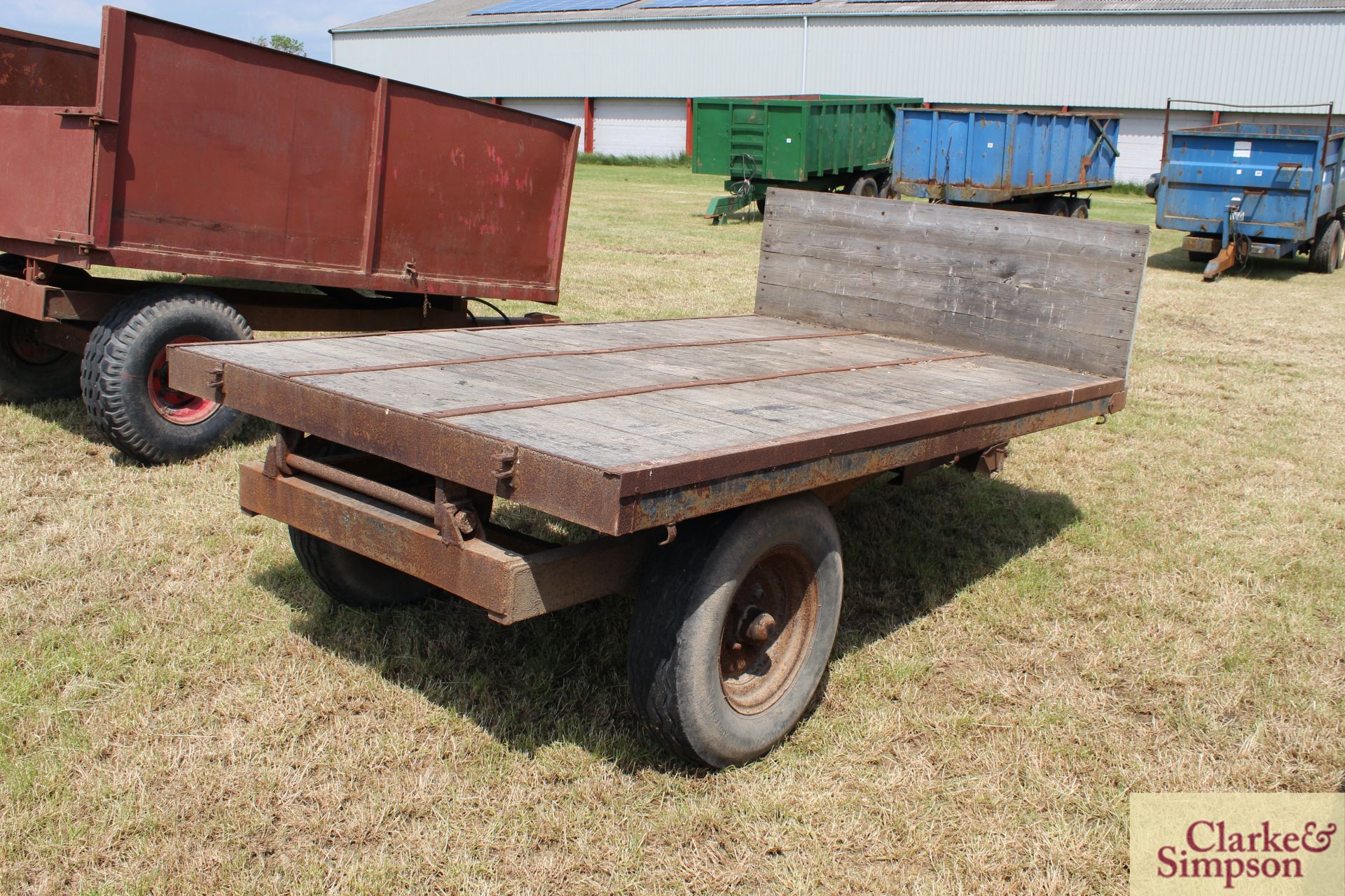3T single axle tiping trailer. M - Image 4 of 12