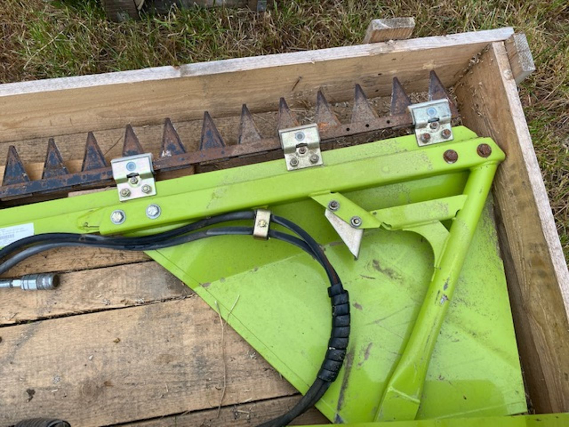 2x Ziegler hydraulic side knives for Claas combine - Image 8 of 8