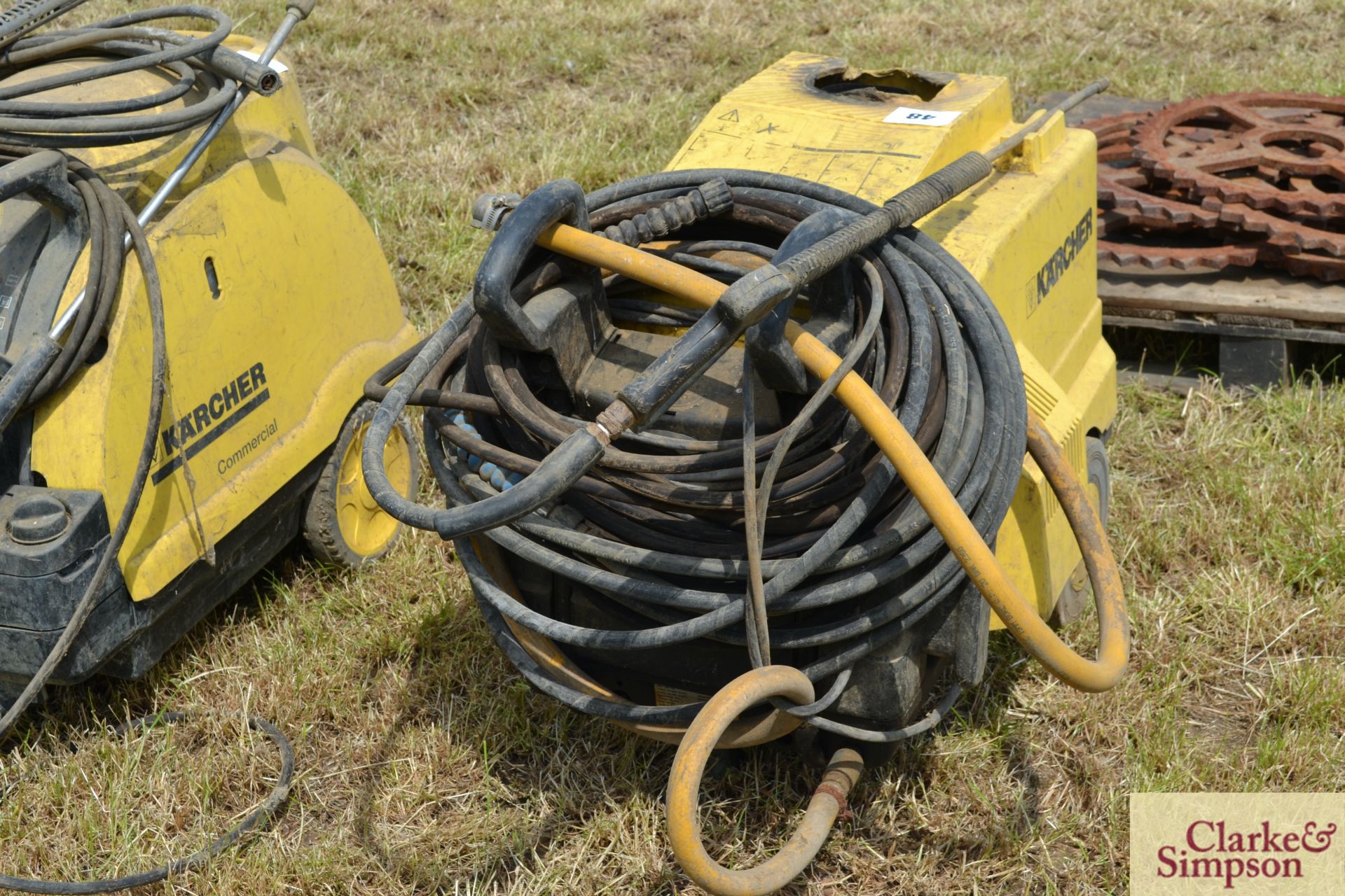 Karcher steam cleaner. Spares or repair. LH - Image 3 of 3