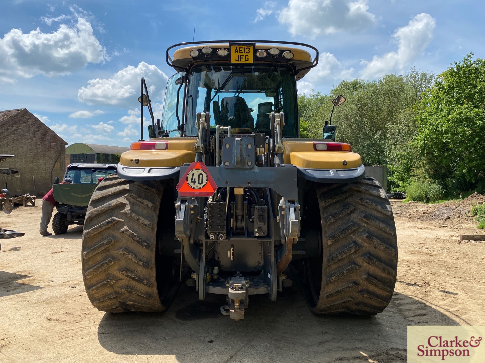 CAT Challenger MT865C rubber track tractor. Registration AE13 JFG. Date of first registration 08/ - Image 4 of 92