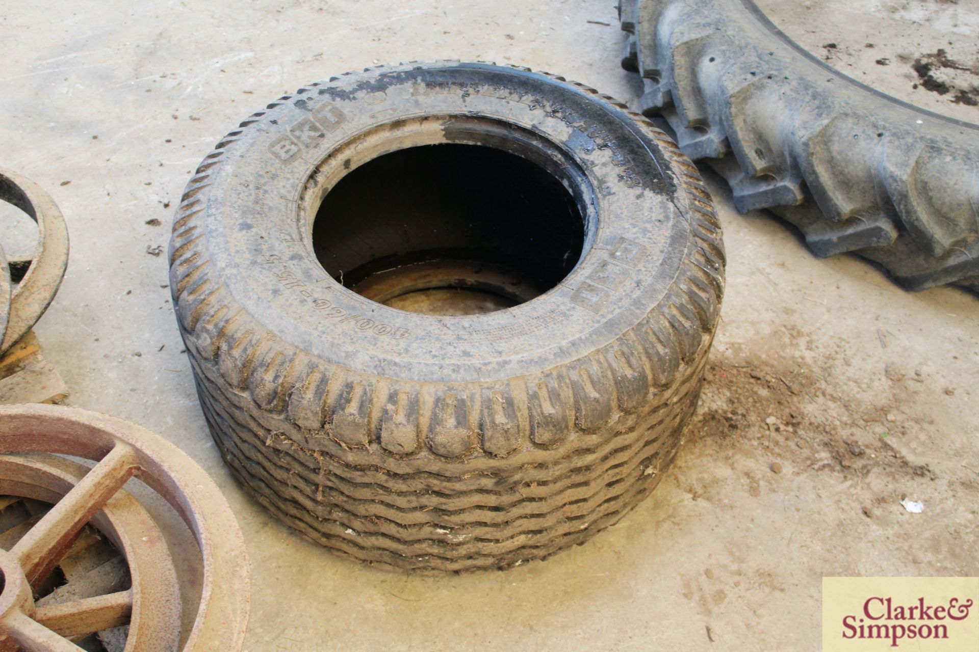 400/60-15.5 tyre. LV - Image 4 of 4