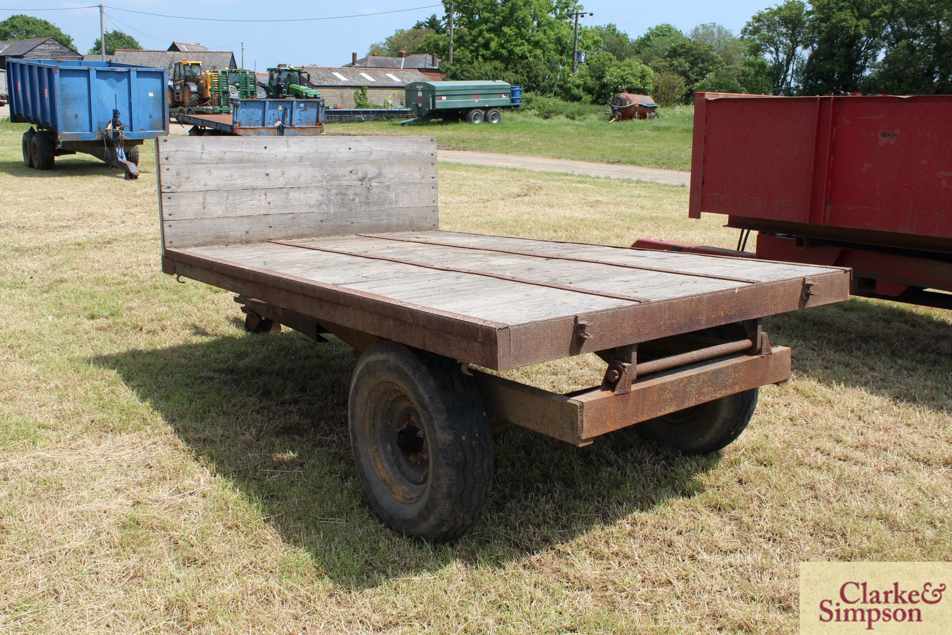 3T single axle tiping trailer. M - Image 3 of 12