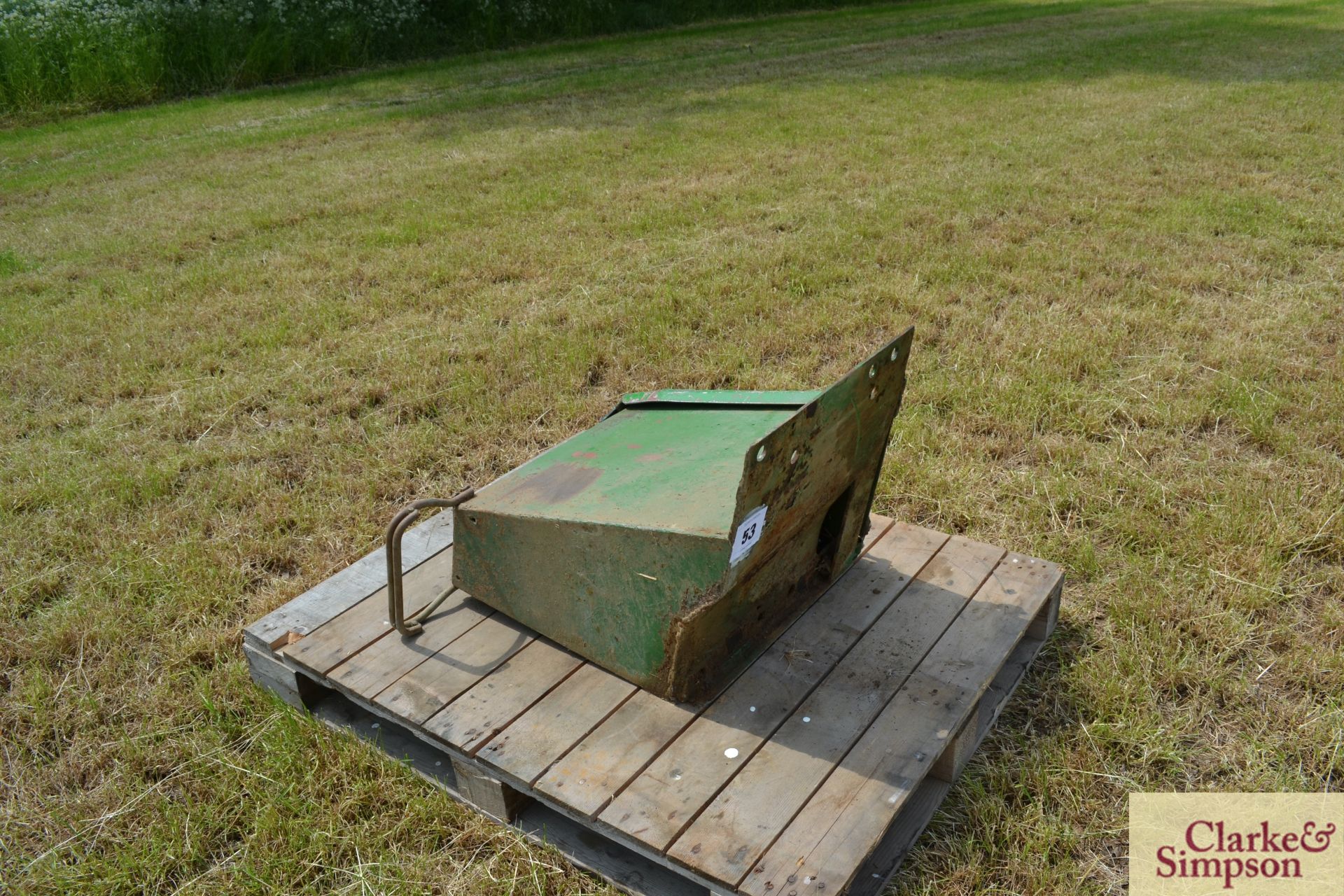 John Deere tool box. LH - Image 2 of 3