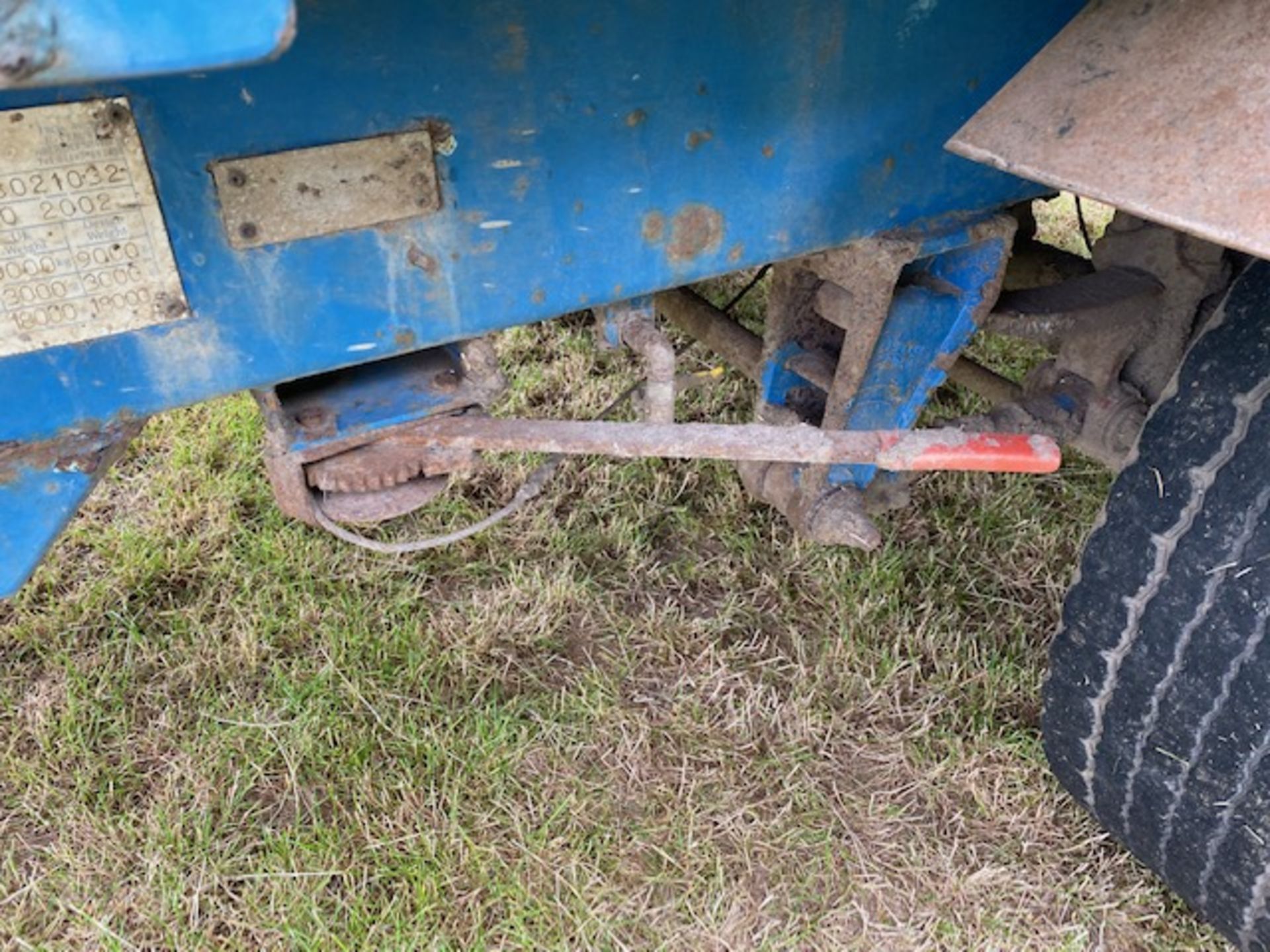 Stewart 15T low sided twin axle tipping trailer. M - Image 10 of 25