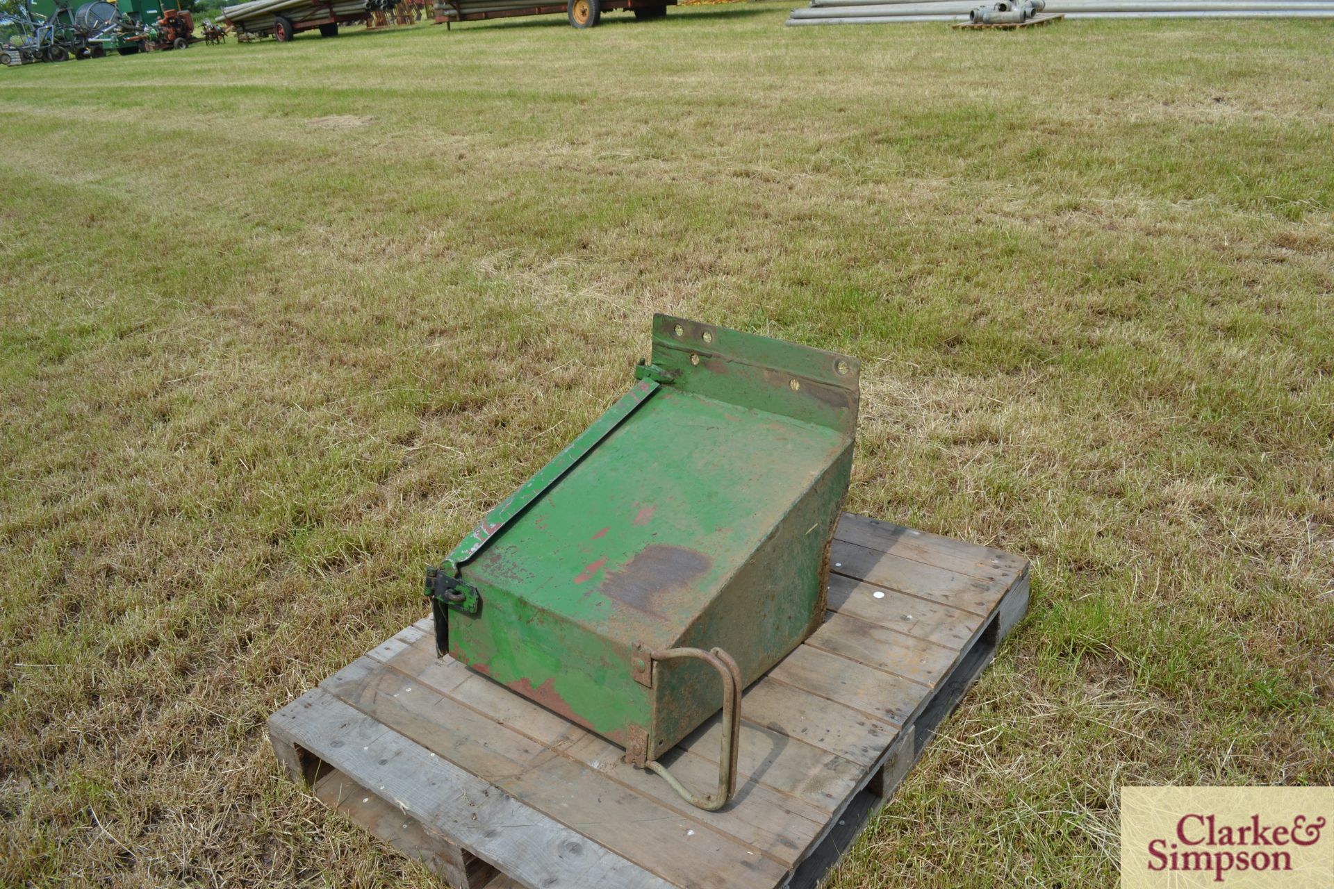 John Deere tool box. LH - Image 3 of 3