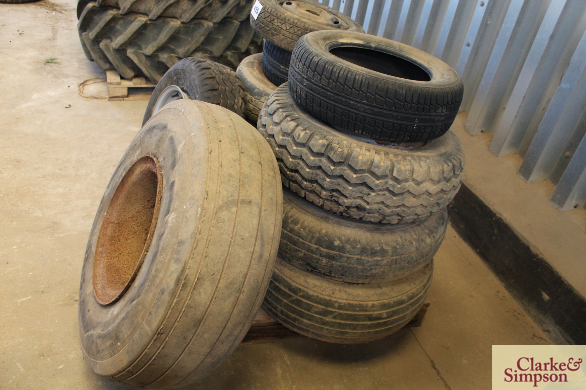 Large quantity of wheels and tyres. LV - Image 3 of 4