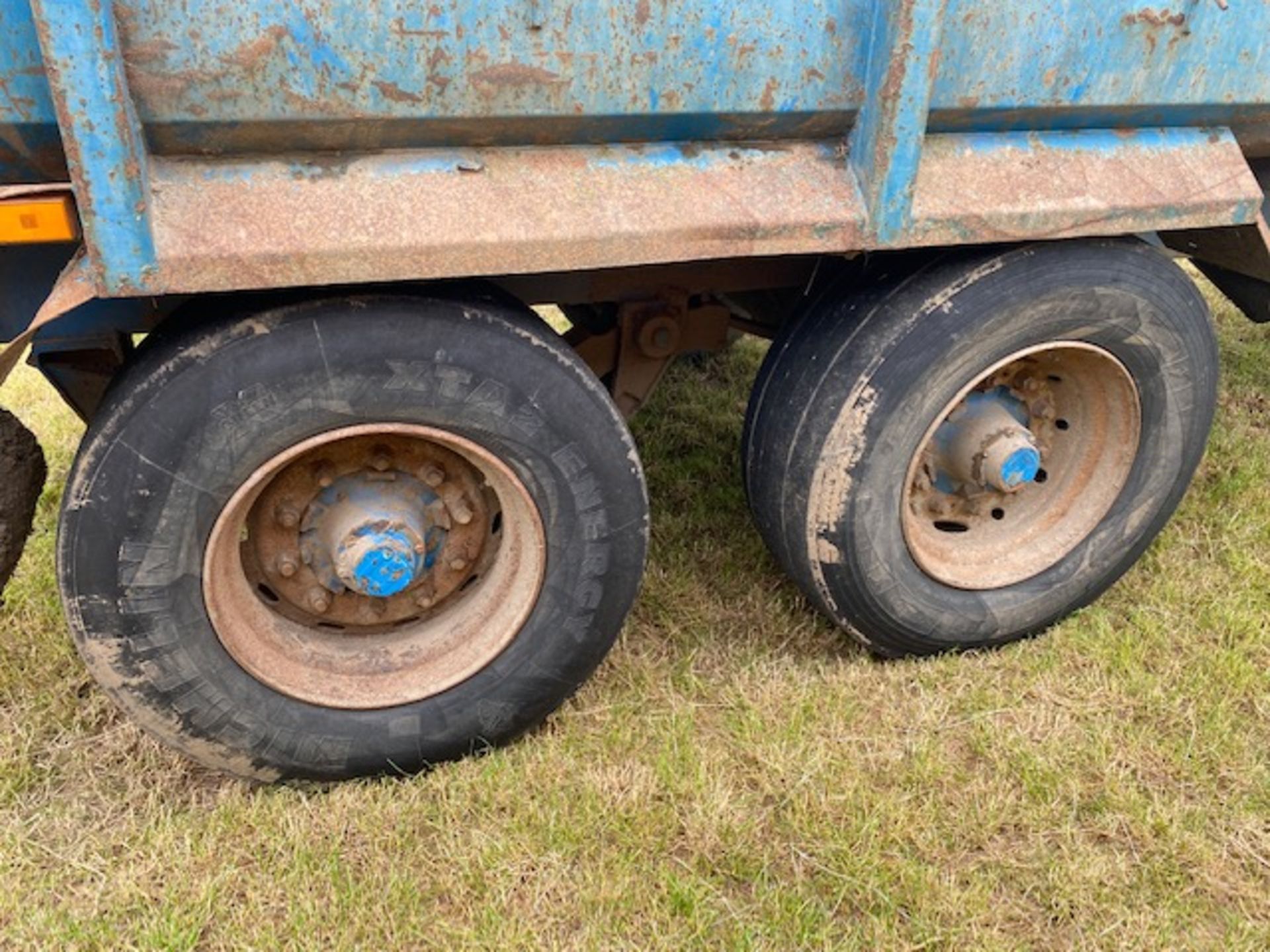 Stewart 15T low sided twin axle tipping trailer. M - Image 16 of 25