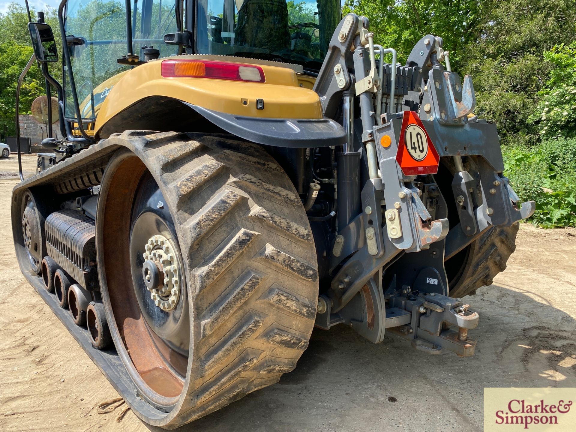 CAT Challenger MT865C rubber track tractor. Registration AE13 JFG. Date of first registration 08/ - Image 26 of 92