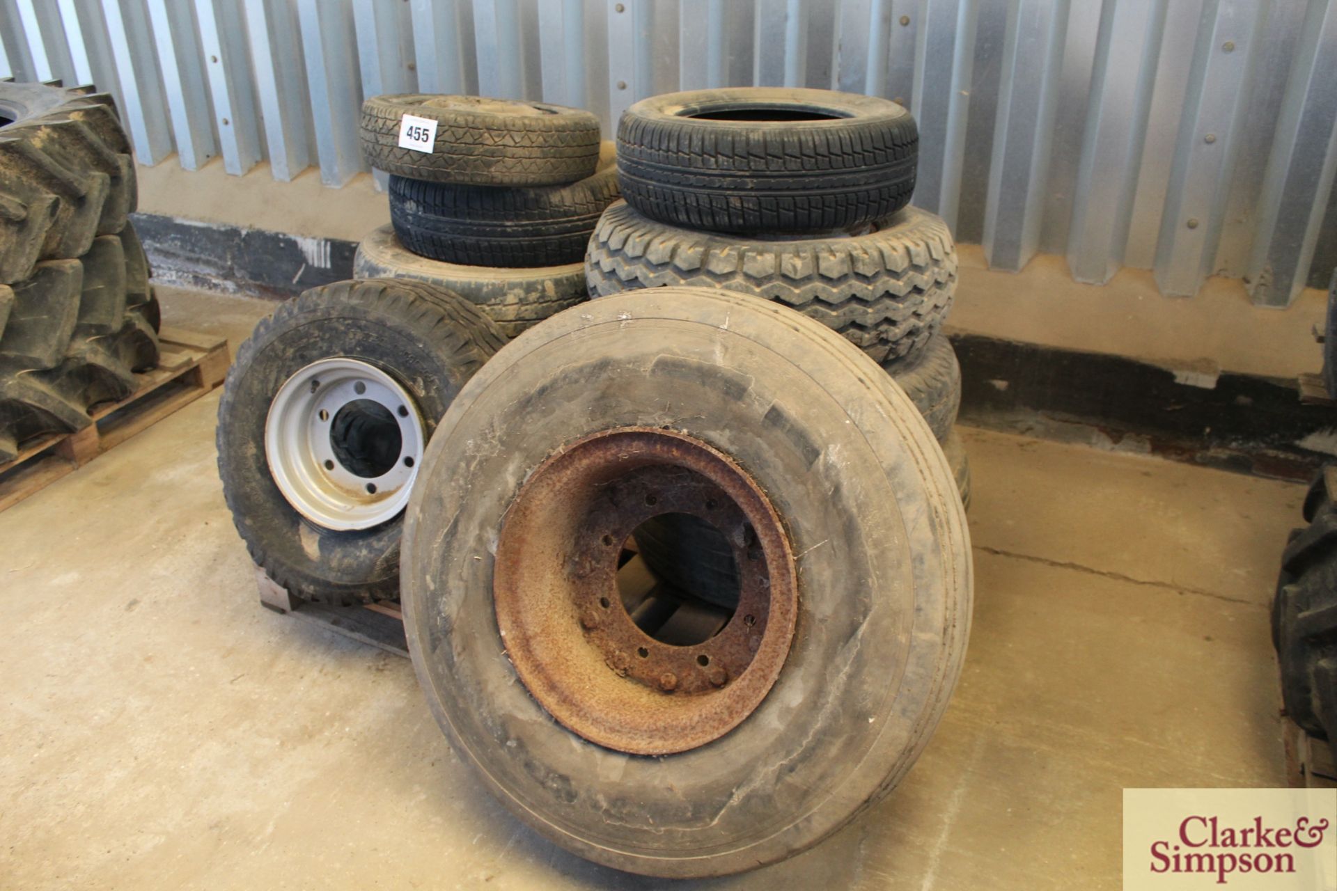 Large quantity of wheels and tyres. LV - Image 2 of 4