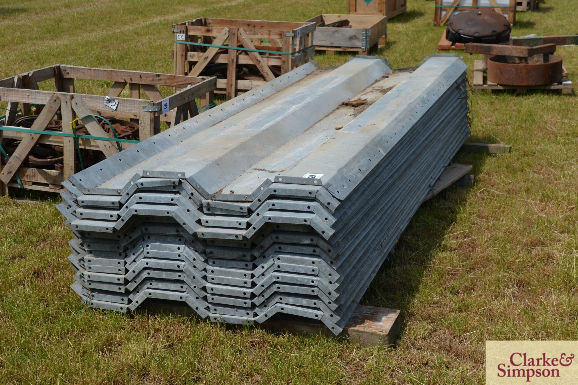 Quantity of grain walling. M