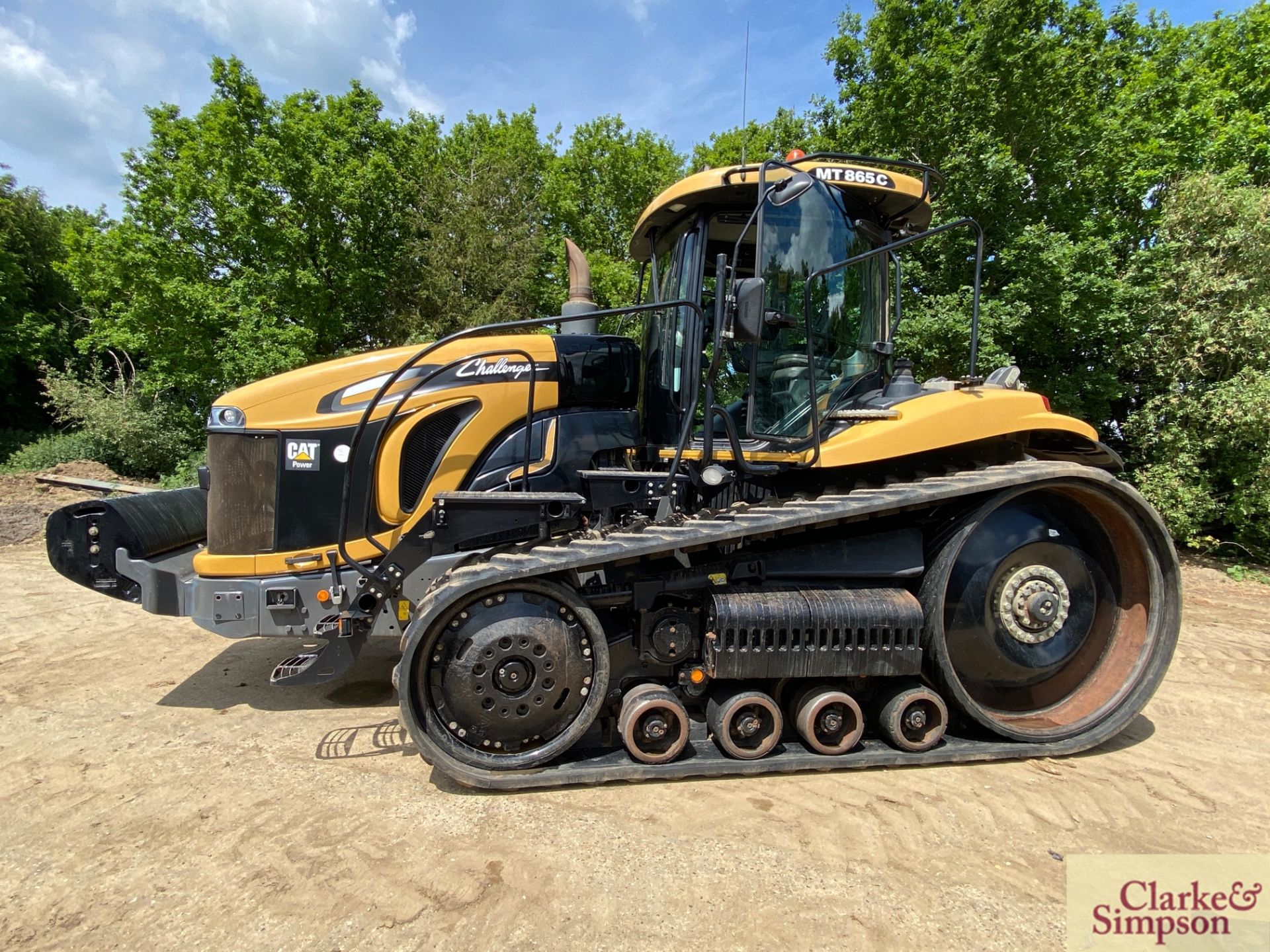 CAT Challenger MT865C rubber track tractor. Registration AE13 JFG. Date of first registration 08/ - Image 2 of 92