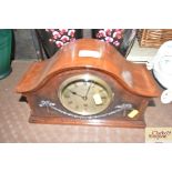 A Fattorini & Sons of Bradford mantle clock