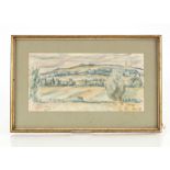 Mid 20th Century study of a French landscape with