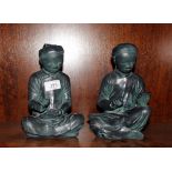 Two Austin Productions seated Chinese figures