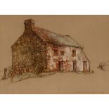 Ronald Dickinson, "Old Building at Galdbeck" signe