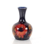 A Moorcroft "Pomegranate" pattern miniature vase o