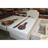 A electric adjustable single bed and mattress