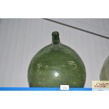 A glass carboy