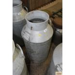 A large alloy milk churn (no lid)
