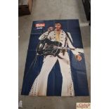 An A1 size folding Elvis poster produced by The Su