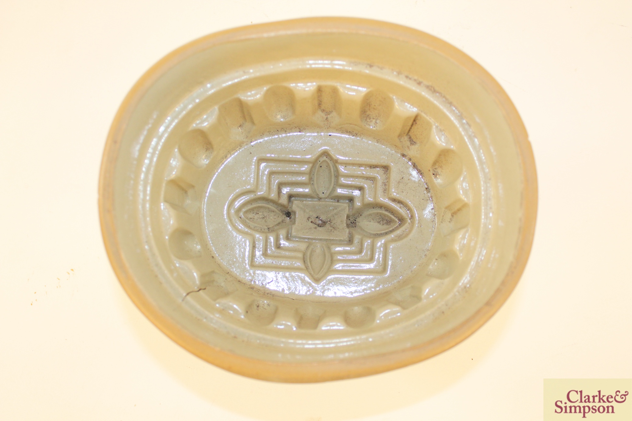 Three Victorian stoneware jelly moulds - Image 12 of 13