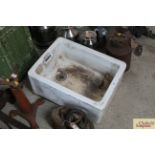 An old ceramic Butlers sink